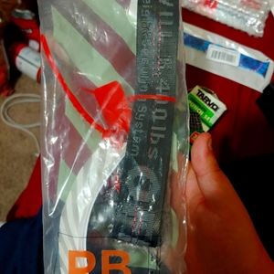 Off white industrial belt